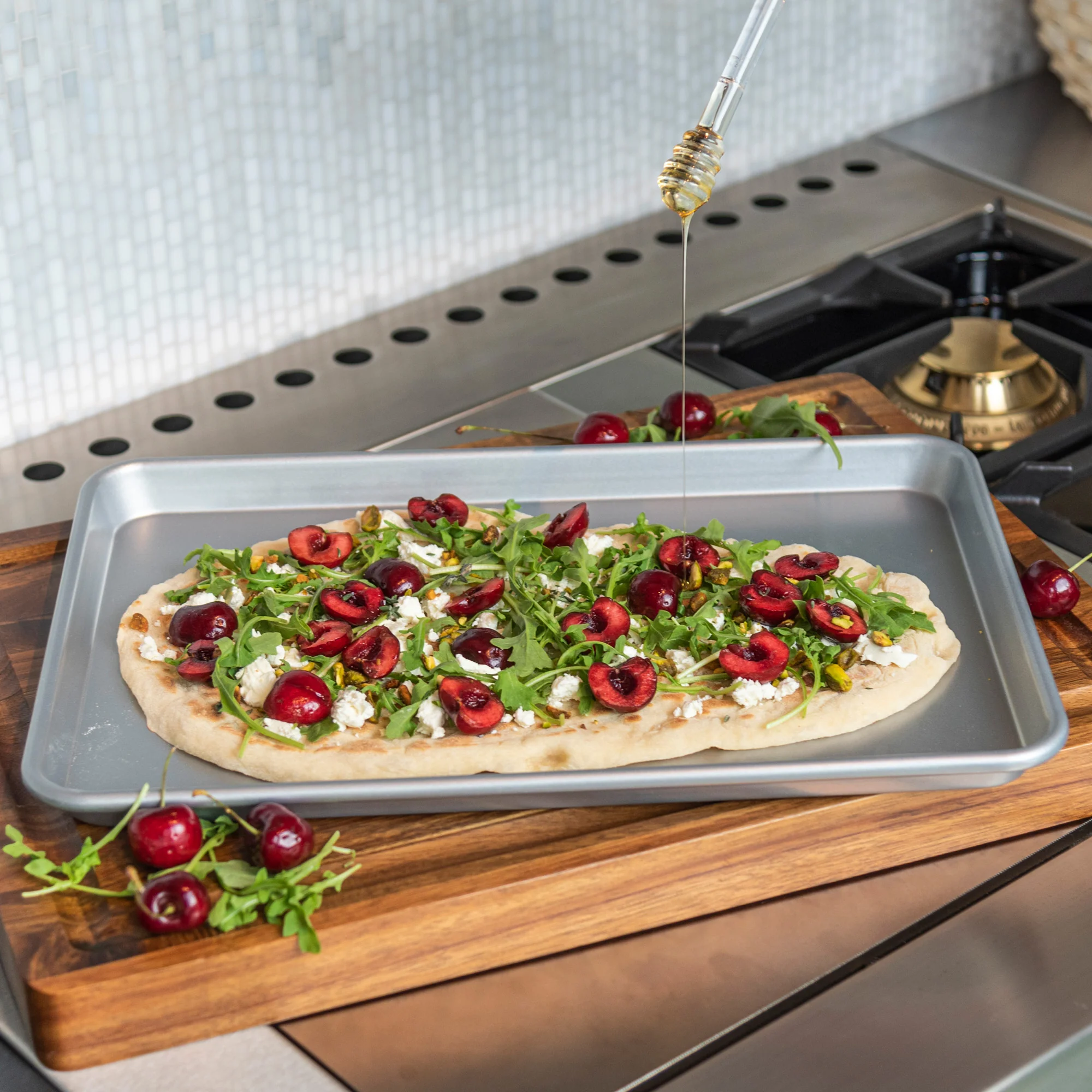 Viking 15-Inch Aluminized Nonstick Baking Sheet - Image 6