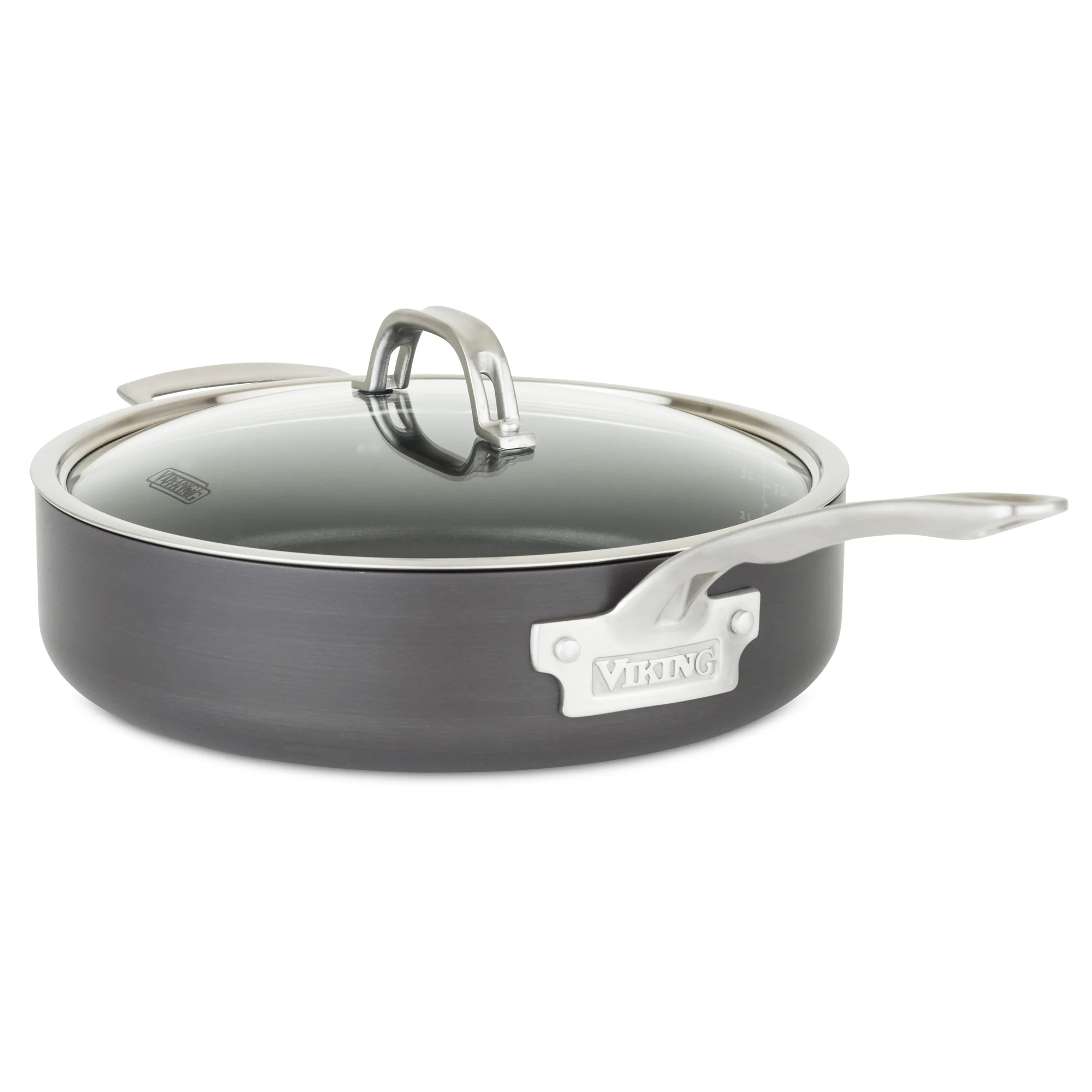 Viking Hard Anodized Nonstick 15-Piece Cookware Set with Glass Lids - Image 9