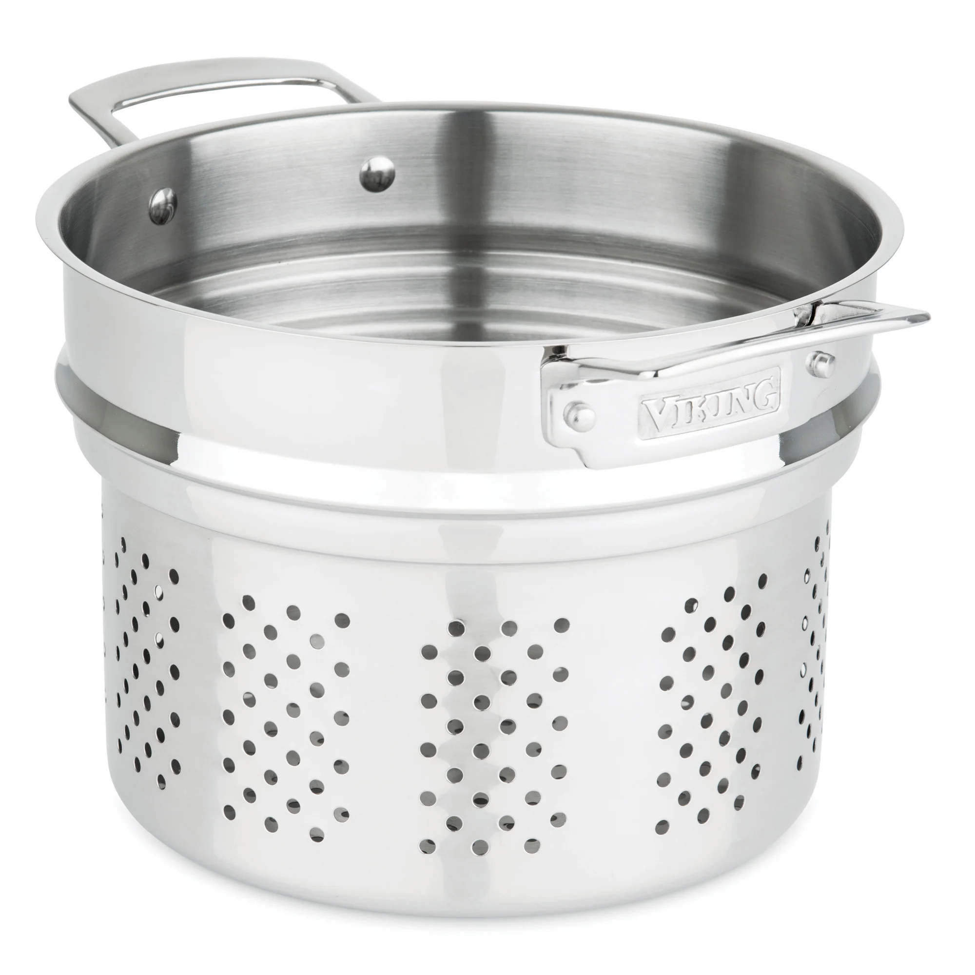 Viking 3-Ply Stainless Steel 13-Piece Cookware Set with Glass Lids - Image 5