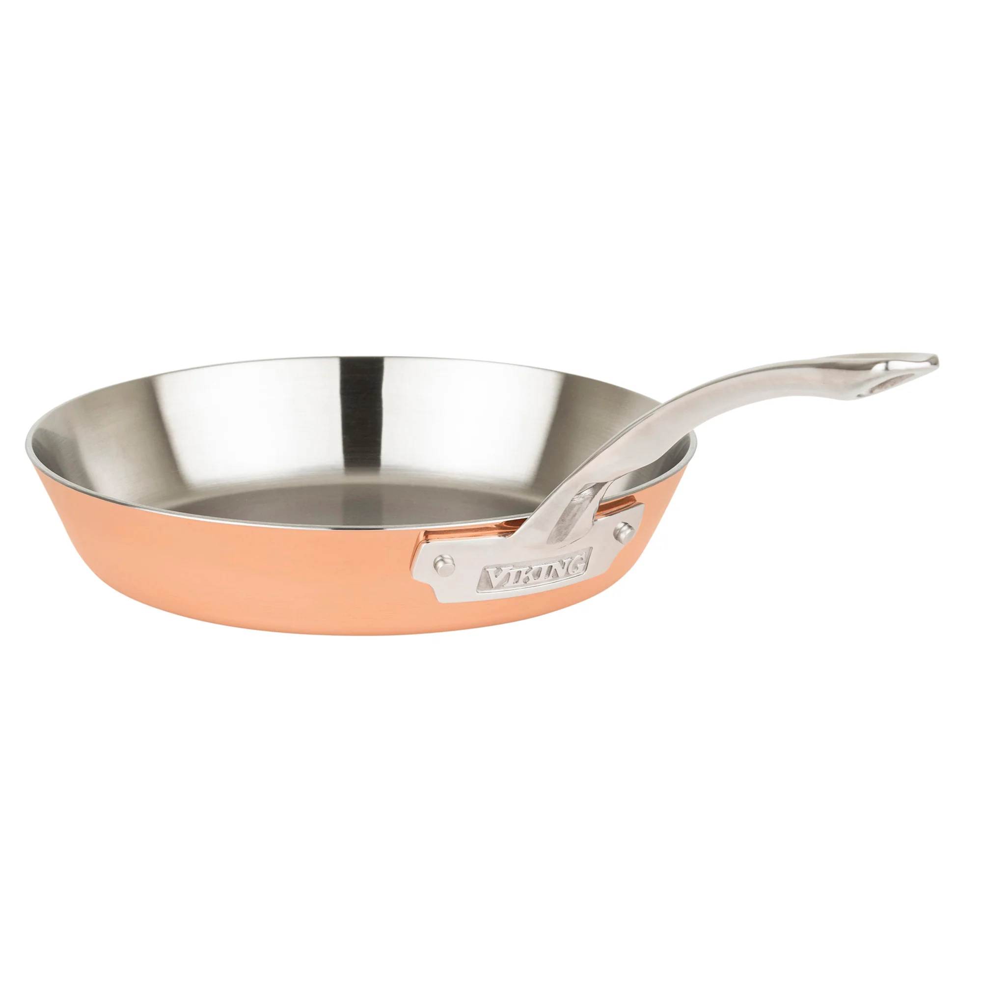 Viking Contemporary 4-Ply Copper Clad 9-Piece Cookware Set with Metal Lids - Image 12